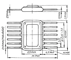 178ЛК1 микросхема фото 2
