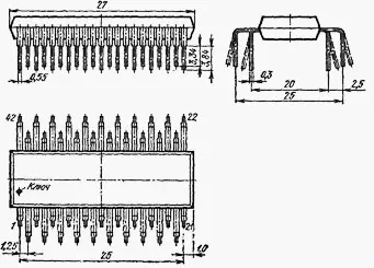 КР1801ВП1-024 микросхема фото 2