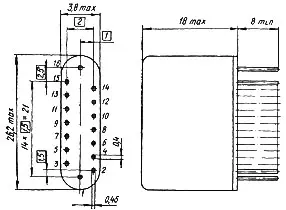 211ХЛ6 микросхема фото 2