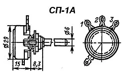 СП-1А 1Вт 1мОм фото 3