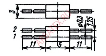 2ДС523БМ диодная сборка фото 2