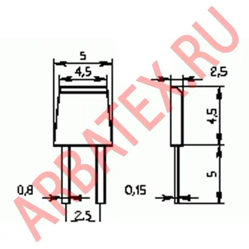 КВ139АР варикап фото 2