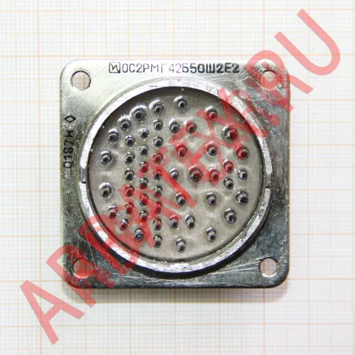 2РМГ42Б50Ш2Е2 вилка Разъемы 2РМ, 2РМТ, 2РМГ, 2РМДТ, ОНЦ-РГ фото фото 4