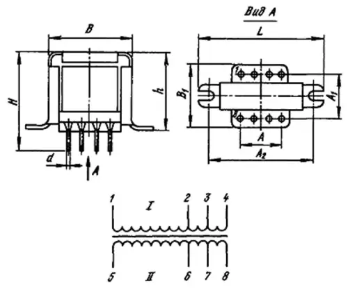 ТОТ-37 трансформатор фото 3 ТОТ-37 трансформатор фото 3