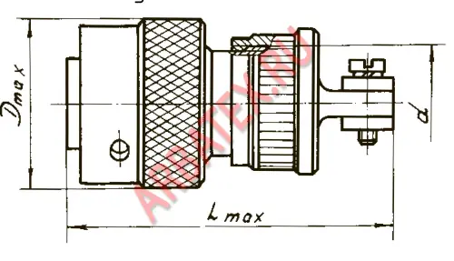 СНЦ23-55/33В-12-В вилка фото фото 2 СНЦ23-55/33В-12-В вилка Разъемы разное фото фото 2