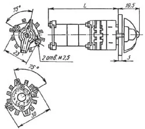П2Г3-10П1Н переключатель фото 3 П2Г3-10П1Н переключатель фото 3