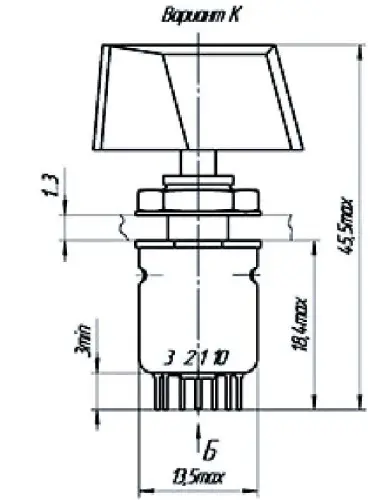 ПР2-5П2НВК переключатель фото 3