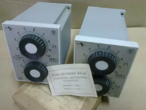 ВЛ40-УХЛ4-110В-50Гц 10-100сек реле времени фото 2