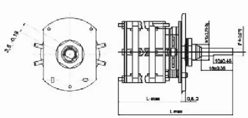 ПГ3-8П1НВ переключатель галетный фото 3 ПГ3-8П1НВ переключатель галетный фото 3
