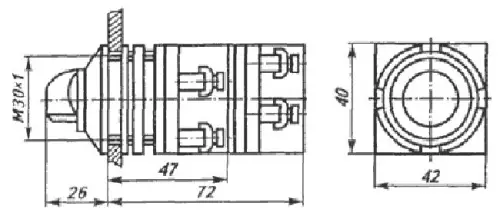 ПЕ-072 переключатель (исп.3) фото 3 ПЕ-072 переключатель (исп.3) фото 3