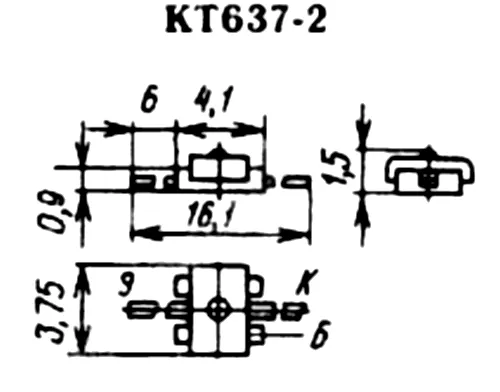 КТ637Б-2 фото 3 КТ637Б-2 фото 3