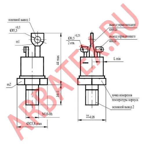 ТСО142-25-10-01 тиристор фото 3