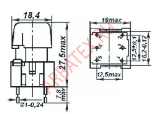 ПКБ9-1 переключатель черные фото 2 ПКБ9-1 переключатель черные фото 2