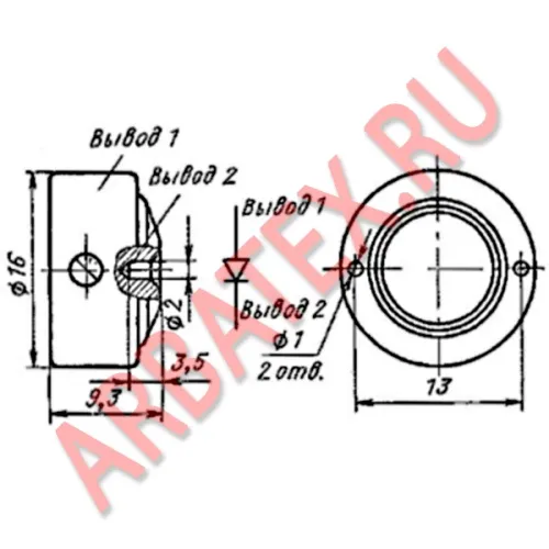 Д402 диод фото 3 Д402 диод фото 3