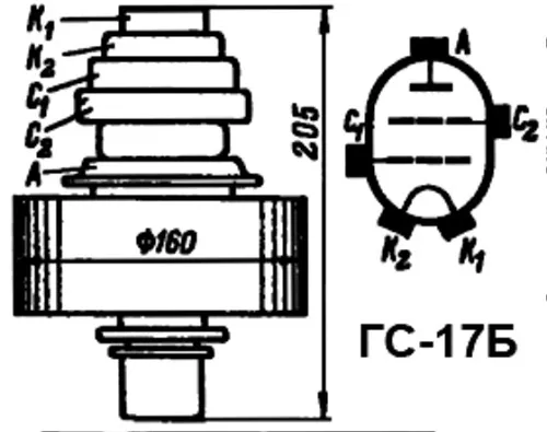 ГС-17Б генераторный триод фото 6 ГС-17Б генераторный триод фото 6