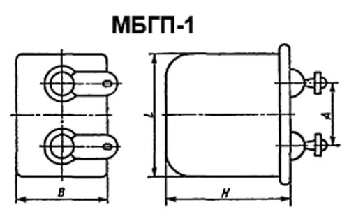 МБГП-1 630в 10 мкф фото 3