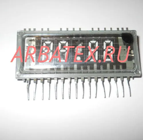 ИЛЦ7-4/7Л люминесцентный вакуумный индикатор ИЛЦ7-4/7Л люминесцентный вакуумный индикатор