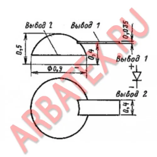 КА517А-2 диод фото 3 КА517А-2 диод фото 3