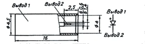 2А101Б диод фото 2