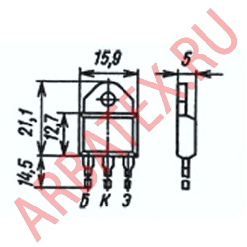 КТ890А2 транзистор фото 3 КТ890А2 транзистор фото 3